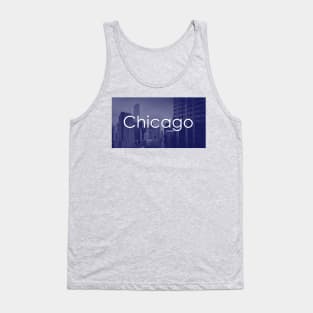 Chicago Backdrop Tank Top